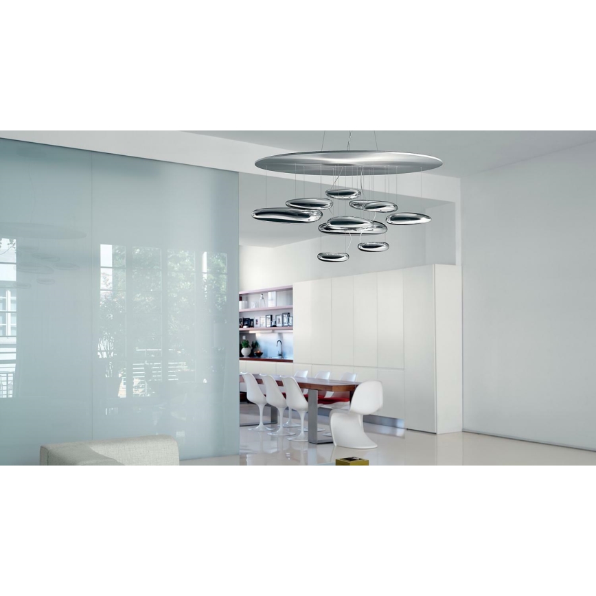 Artemide 1367110A - LED Stmívatelný lustr na lanku MERCURY LED/58W/230V 3000K