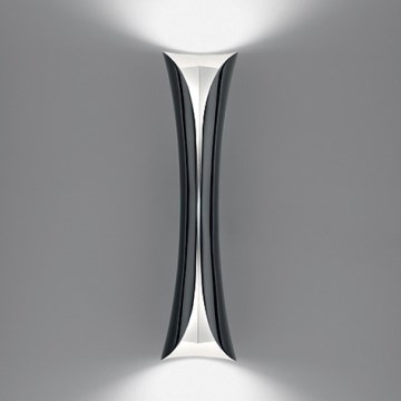 Artemide 1373010A - Nástěnné svítidlo CADMO 2xGU10/10W/230V černá