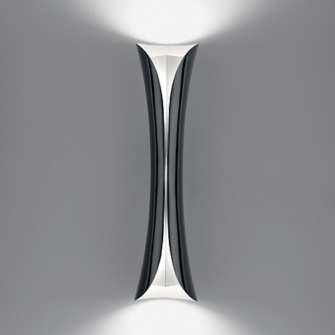 Artemide 1373010A - Nástěnné svítidlo CADMO 2xGU10/10W/230V černá