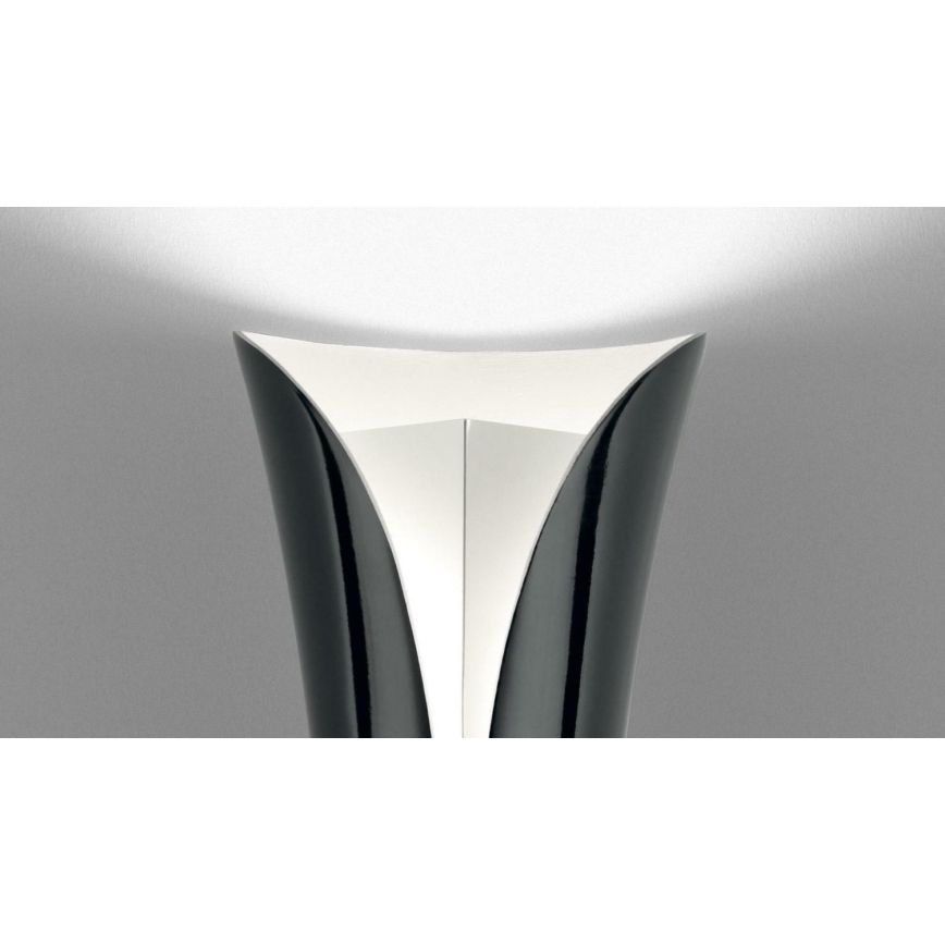Artemide 1373010A - Nástěnné svítidlo CADMO 2xGU10/10W/230V černá
