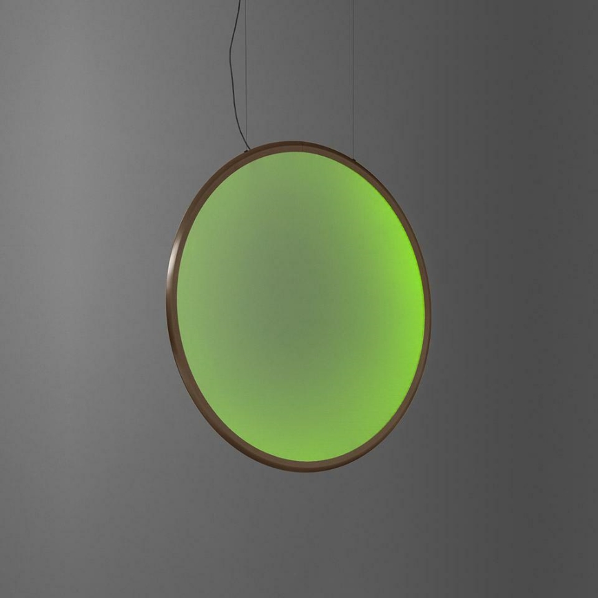 Artemide 1992360APP - LED RGBW Stmívatelný lustr na lanku DISCOVERY LED/42W/230V 2700-6500K bronzová
