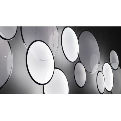 Artemide 1993030APP - LED Stmívatelný lustr na lanku DISCOVERY LED/60W/230V 3000K černá