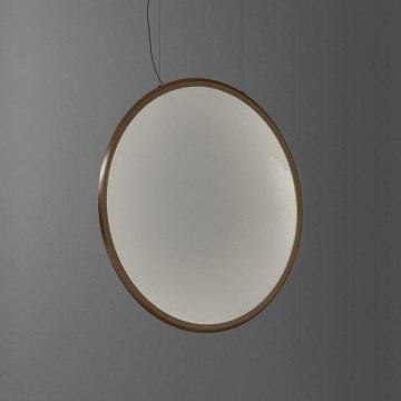 Artemide 1993060APP - LED Stmívatelný lustr na lanku DISCOVERY LED/60W/230V 3000K bronzová