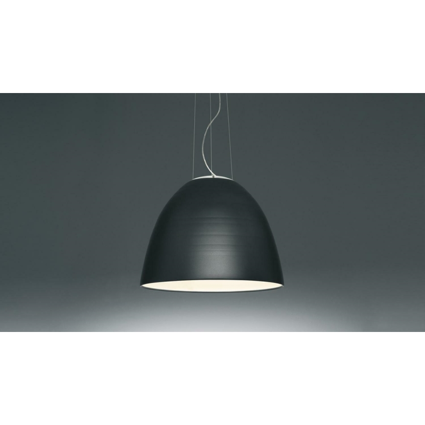 Artemide A243200 - LED Stmívatelný lustr na lanku NUR LED/80W/230V 3000K pr. 90 cm antracit