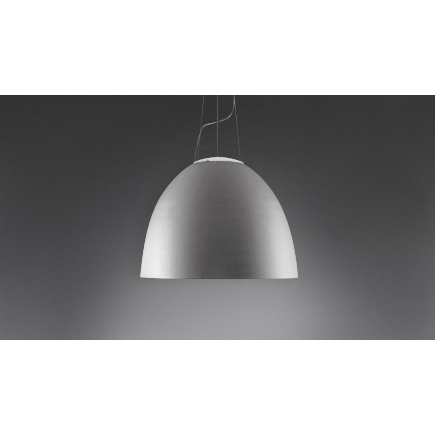 Artemide A243210 - LED Stmívatelný lustr na lanku NUR LED/80W/230V 3000K pr. 90 cm šedá
