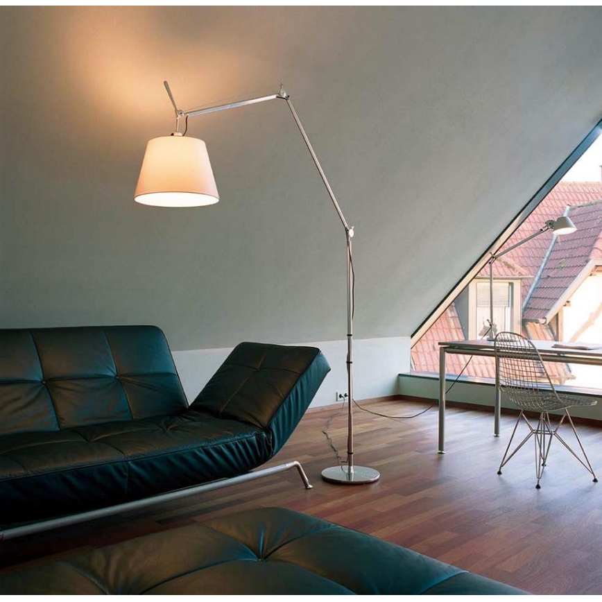 Artemide - Stojací lampa TOLOMEO BASCULANTE 1xE27/100W/230V