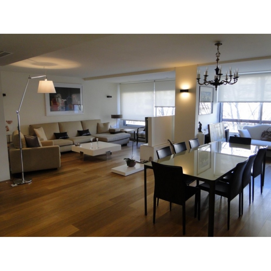 Artemide - Stojací lampa TOLOMEO BASCULANTE 1xE27/100W/230V