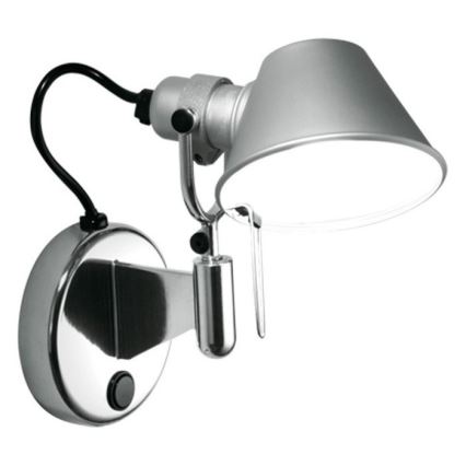 Artemide AR A044050 - Nástěnné svítidlo TOLOMEO MICRO FARETTO 1xE14/60W/230V