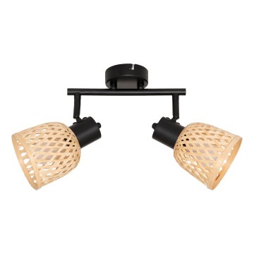 Atmosphera - Bodové svítidlo LIO 2xE14/25W/230V bambus