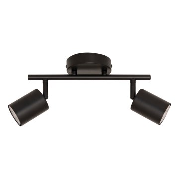 Atmosphera - Bodové svítidlo VICO 2xGU10/25W/230V černá