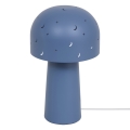 Atmosphera - Dětská stolní lampa STARRY MUSHROOM 1xE14/25W/230V modrá