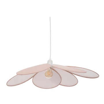 Atmosphera - Dětský lustr na lanku PETAL 1xE27/40W/230V pr. 64 cm růžová