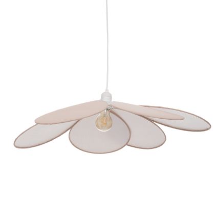 Atmosphera - Dětský lustr na lanku PETAL 1xE27/40W/230V pr. 64 cm růžová