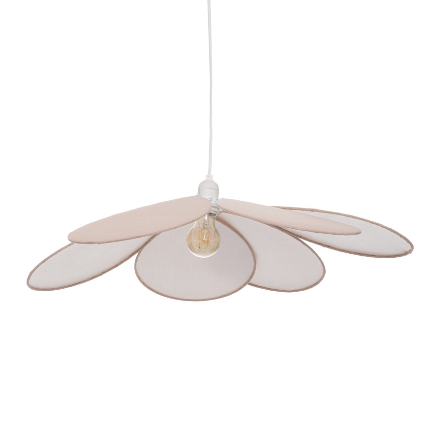 Atmosphera - Dětský lustr na lanku PETAL 1xE27/40W/230V pr. 64 cm růžová
