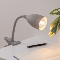 Atmosphera - Lampa s klipem SILY 1xE14/7W/230V šedá