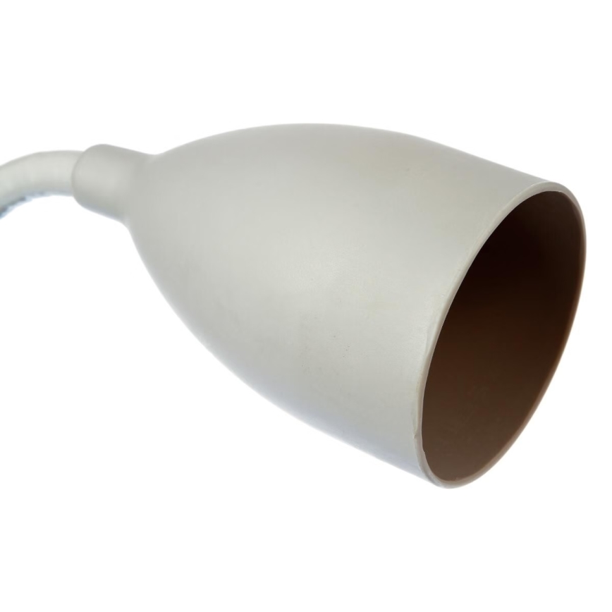 Atmosphera - Lampa s klipem SILY 1xE14/7W/230V šedá