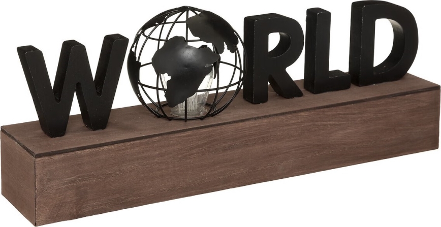 Atmosphera - LED Dekorace WORLD LED/2xAAA