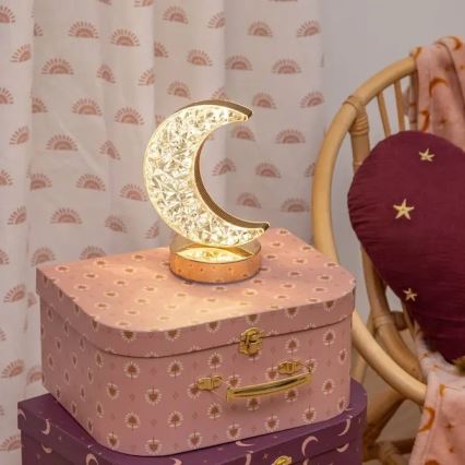 Atmosphera - LED Dětská stolní lampa BELLA LED/3xAA