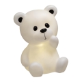 Atmosphera - LED Dětské noční světlo TEDDY LED/3xAA bílá