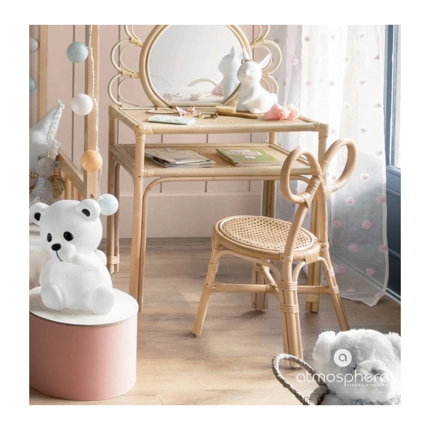 Atmosphera - LED Dětské noční světlo TEDDY LED/3xAA bílá