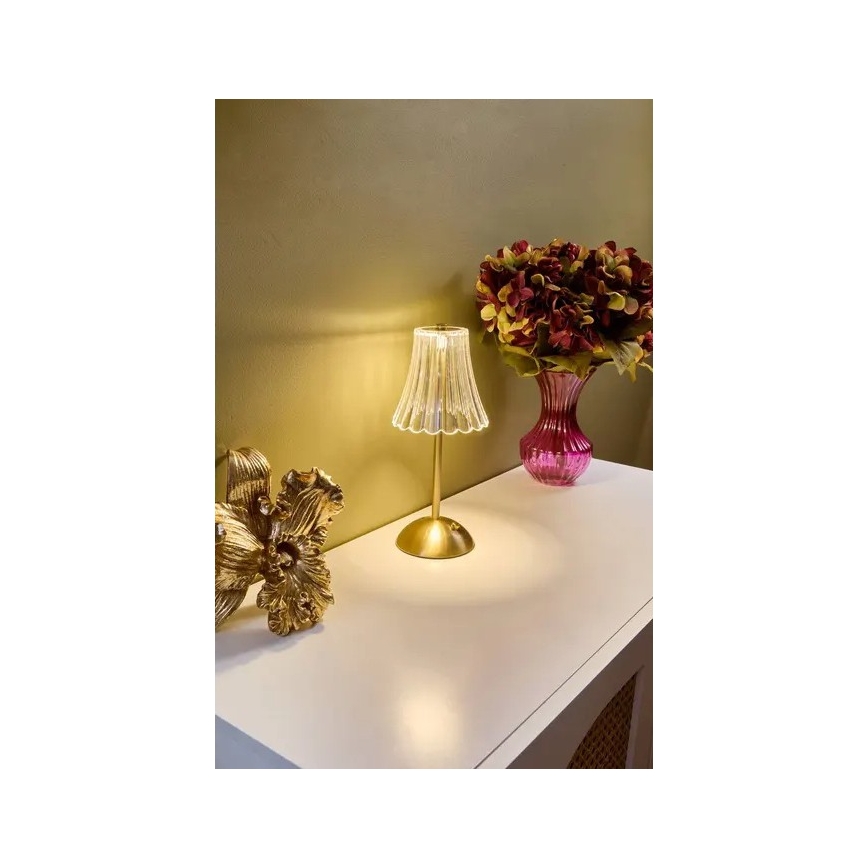 Atmosphera - LED Stmívatelná dotyková nabíjecí stolní lampa ANETH LED/3,7V 1800 mAh