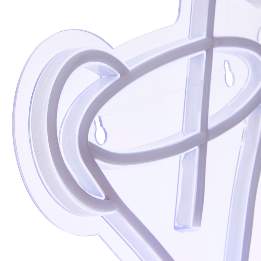 Atmosphera - LED Neonová nástěnná dekorace COCTAIL LED/5V