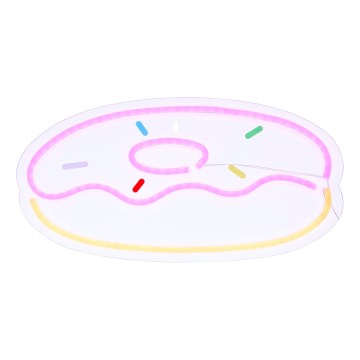 Atmosphera - LED Neonová nástěnná dekorace DONUT LED/5V