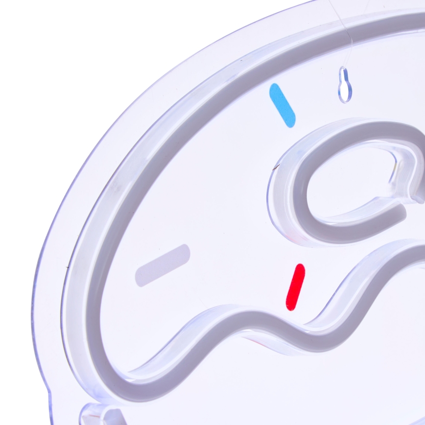 Atmosphera - LED Neonová nástěnná dekorace DONUT LED/5V