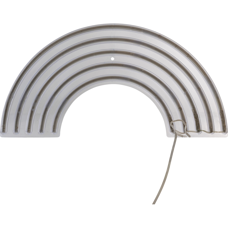 Atmosphera - LED Neonová nástěnná dekorace RAINBOW LED/5V