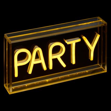 Atmosphera - LED Neonová stolní dekorace PARTY LED/5V