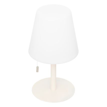 Atmosphera - LED RGBW Nabíjecí venkovní stolní lampa ZACK LED/3,7V 1200 mAh IP44 béžová