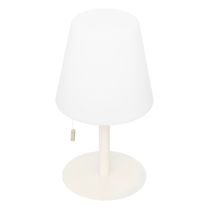 Atmosphera - LED RGBW Nabíjecí venkovní stolní lampa ZACK LED/3,7V 1200 mAh IP44 béžová