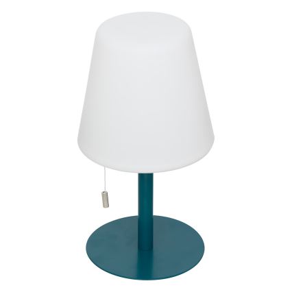Atmosphera - LED RGBW Nabíjecí venkovní stolní lampa ZACK LED/3,7V 1200 mAh IP44 tyrkysová