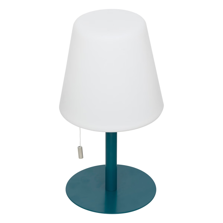 Atmosphera - LED RGBW Nabíjecí venkovní stolní lampa ZACK LED/3,7V 1200 mAh IP44 tyrkysová