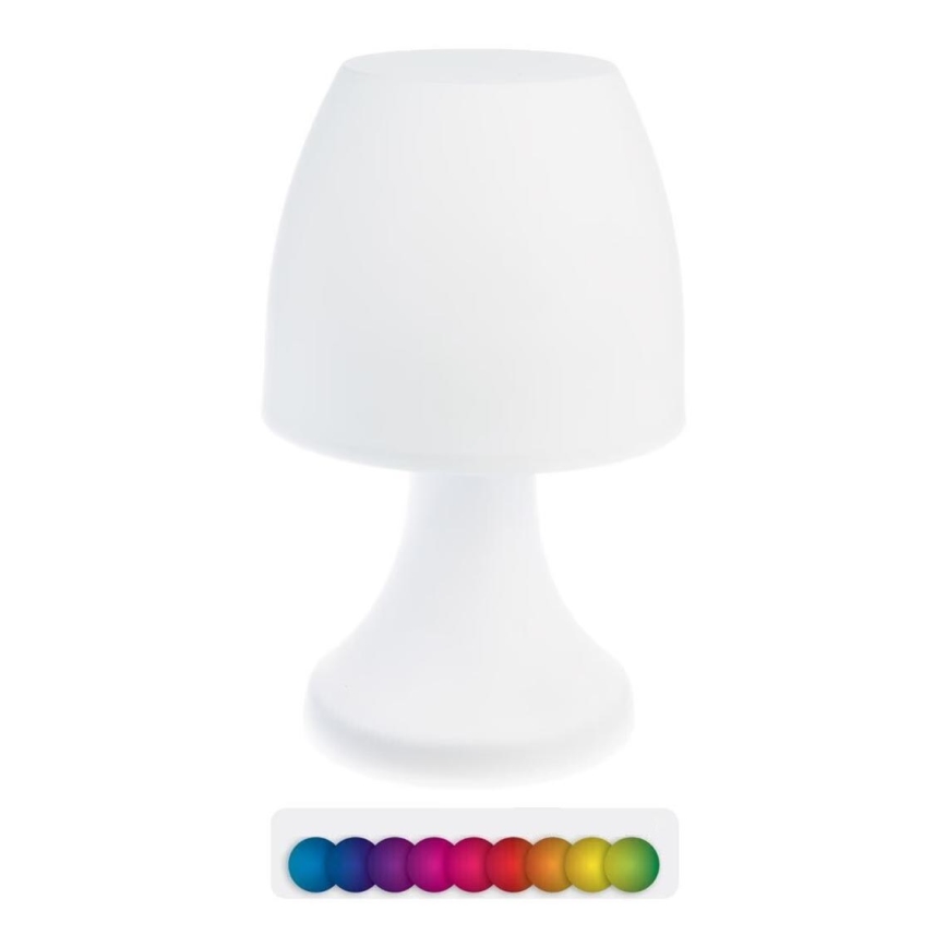 Atmosphera - LED RGB Venkovní stolní lampa DOKK LED/3xAAA 19,5 cm IP44