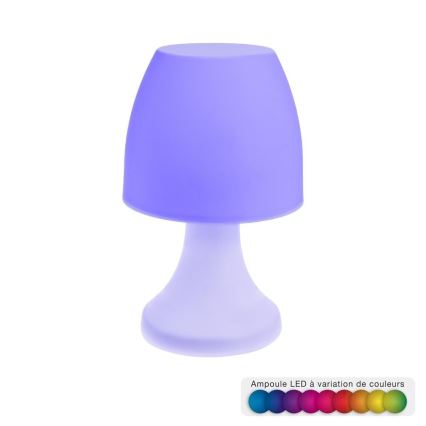 Atmosphera - LED RGB Venkovní stolní lampa DOKK LED/3xAAA 19,5 cm IP44