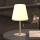 Atmosphera - LED RGBW Nabíjecí venkovní stolní lampa ZACK LED/3,7V 1200 mAh IP44 béžová