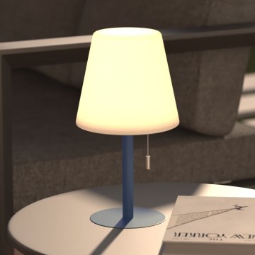 Atmosphera - LED RGBW Nabíjecí venkovní stolní lampa ZACK LED/3,7V 1200 mAh IP44 tyrkysová