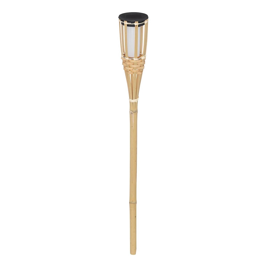 Atmosphera - LED Solární lampa MACEO LED/1,2V 300 mAh IP44 bambus