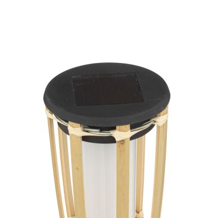 Atmosphera - LED Solární lampa MACEO LED/1,2V 300 mAh IP44 bambus