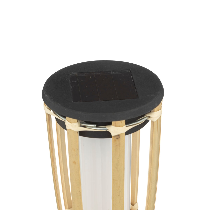 Atmosphera - LED Solární lampa MACEO LED/1,2V 300 mAh IP44 bambus