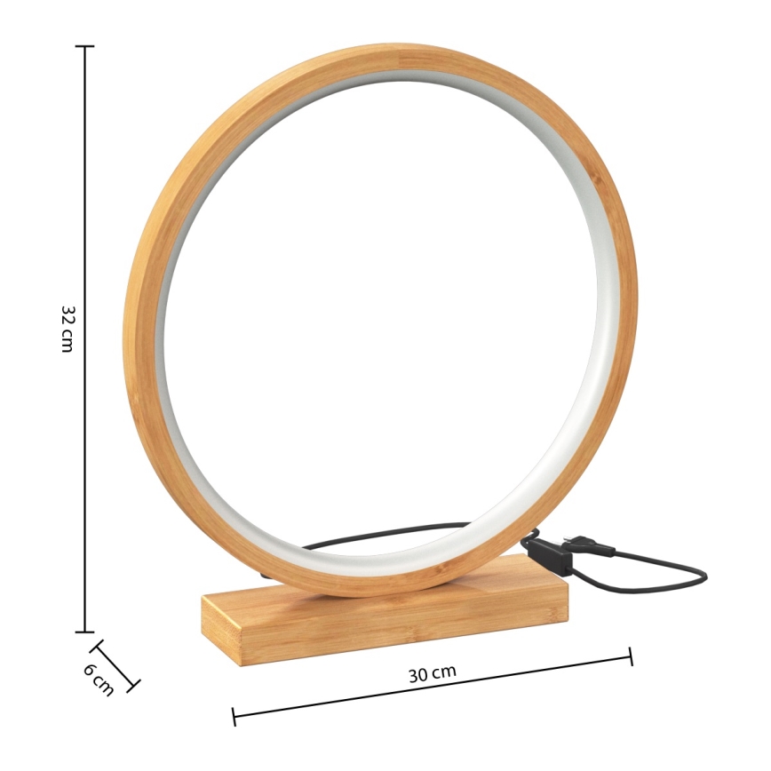 Atmosphera - LED Stolní lampa STELA LED/2,7W/230V bambus