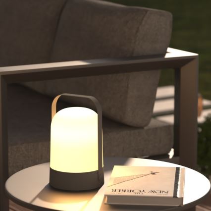 Atmosphera - LED Venkovní přenosná stolní lampa JERTA LED/2xAA IP44
