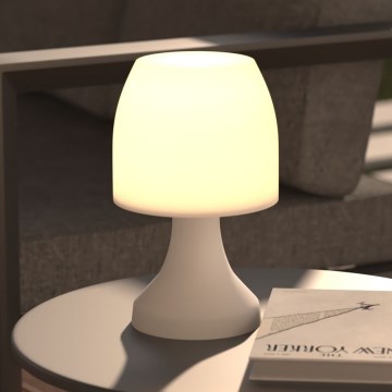 Atmosphera - LED Venkovní stolní lampa DOKK LED/3xAAA 27,5 cm IP44