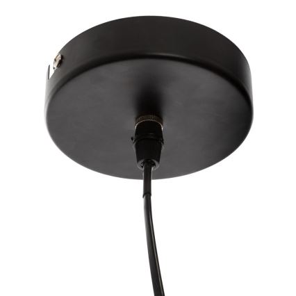 Atmosphera - Lustr na lanku NODA 1xE27/40W/230V černá