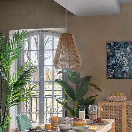 Atmosphera - Lustr na lanku PALM 1xE27/40W/230V juta