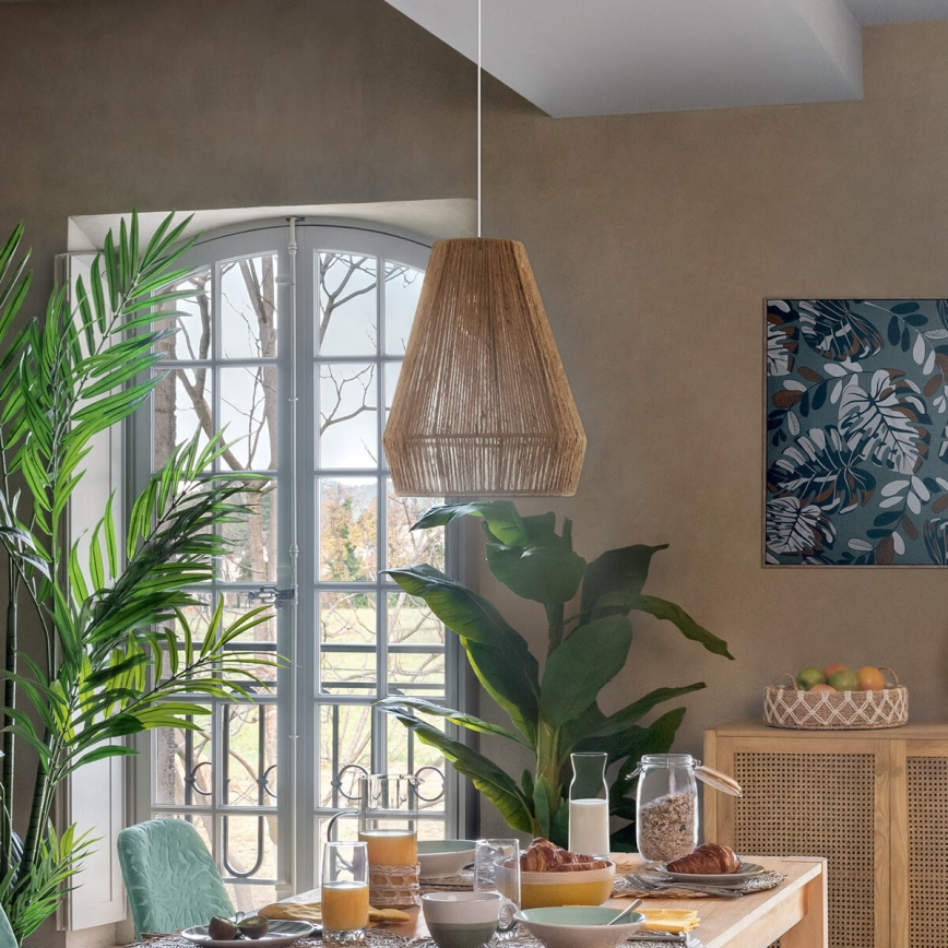 Atmosphera - Lustr na lanku PALM 1xE27/40W/230V juta