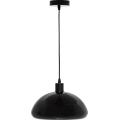 Atmosphera - Lustr na lanku SAVIO 1xE27/40W/230V černá