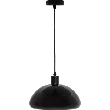 Atmosphera - Lustr na lanku SAVIO 1xE27/40W/230V černá