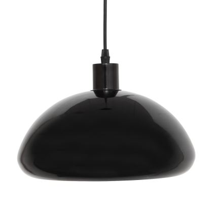 Atmosphera - Lustr na lanku SAVIO 1xE27/40W/230V černá